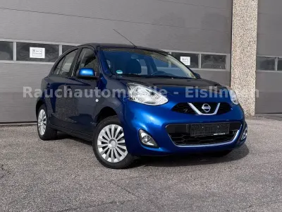 Occasion Nissan Micra Acenta 80 PK (58 kW) 2017 Blauw Hatchback