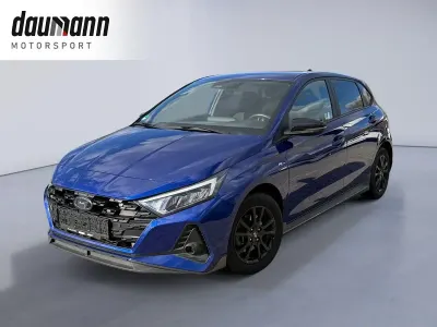 Gebraucht Hyundai i20 N Line 101 PS (74 kW) 2022 Blau Kleinwagen