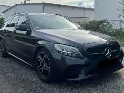 Gebraucht Mercedes C220 AMG line 194 PS (142 kW) 2021 Grau Kombi