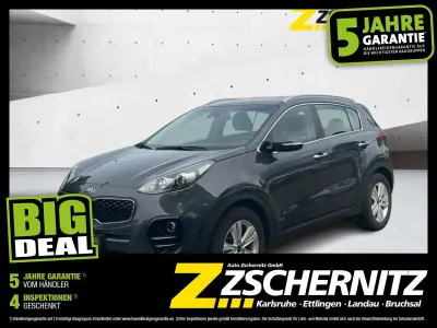 Gebraucht Kia Sportage Vision 177 PS (130 kW) 2018 (e5b) winchestergrau (m) SUV