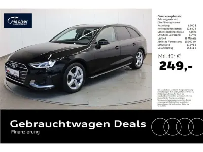 Gebraucht Audi A4 Advanced 204 PS (150 kW) 2023 Brillantschwarz Kombi