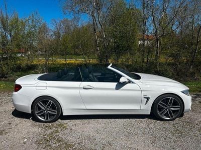 Usata BMW 420 Luxury Line 190 CV (139 kW) 2016 Bianco Cabrio