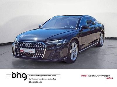 Mythosschwarz metallic Gebraucht 2022 Audi A8 Ambiente Limousine | 55.980 € (Guter Preis)