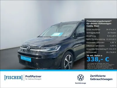 Brugt VW Caddy Dark Label 122 HK (89 kW) 2024 Sort MPV