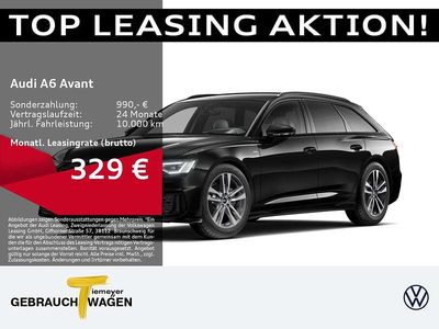 Schwarz Gebraucht 2025 Audi A6 S-Line Kombi | 47.830 € (Guter Preis)