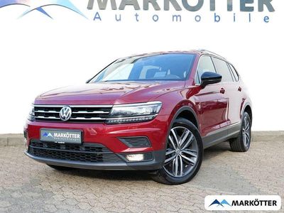 Ruby red metallic Gebraucht 2020 VW Tiguan Allspace United SUV | 28.990 € (Fairer Preis)