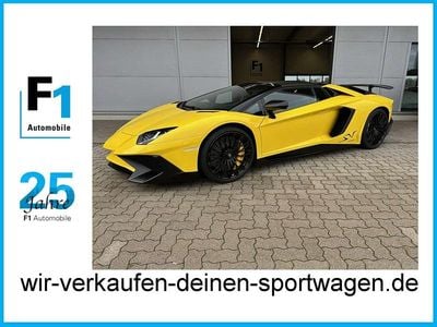 Second-hand Lamborghini Aventador 751 CP (552 kW) 2017 Galben Cabrio