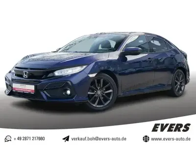 Begagnad Honda Civic 126 HK (92 kW) 2022 Blå Sedan