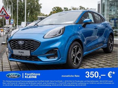 Neu Ford Puma ST-Line 125 PS (91 kW) 2026 Digital aqua blue SUV
