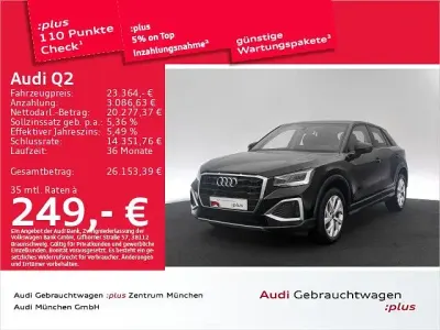 Gebraucht Audi Q2 Advanced Plus 150 PS (110 kW) 2023 Brillantschwarz SUV