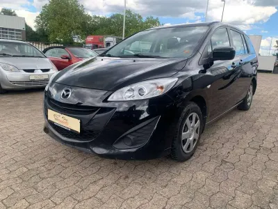 Gebraucht Mazda 5 Prime-Line 116 PS (85 kW) 2012 Schwarz Van / Kleinbus