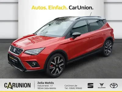 Brugt Seat Arona Black Edition 115 HK (84 kW) 2021 Rød SUV
