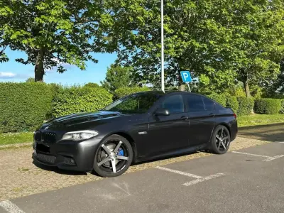 Käytetty BMW 523 204 HP (150 kW) 2010 Musta Sedan