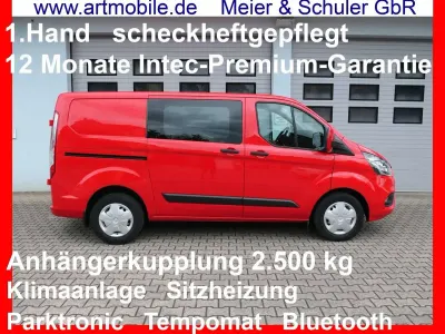 Gebraucht Ford Transit Custom Trend 105 PS (77 kW) 2018 Racerot Van / Kleinbus