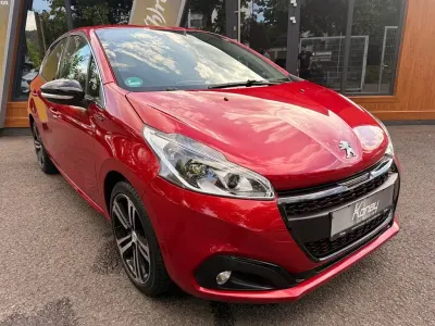 Gebraucht Peugeot 208 Allure GT-Line 110 PS (80 kW) 2018 Rot Kleinwagen
