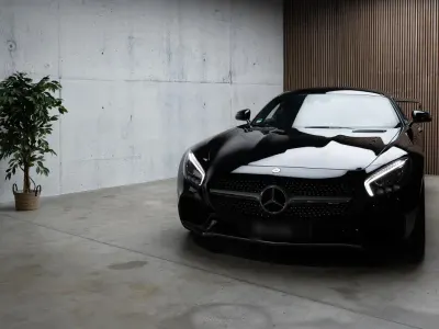 Usata Mercedes AMG GT S AMG 510 CV (375 kW) 2017 Nero Coupé