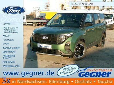 Bursting green metallic Neu 2025 Ford Tourneo Courier Active Van / Kleinbus | 31.375 € (Teuer)