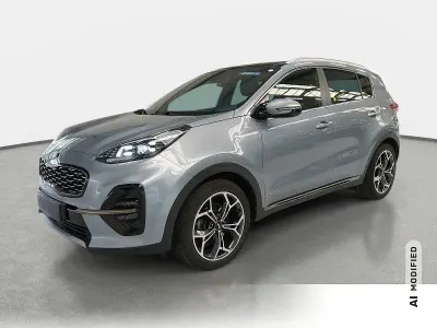 Gebraucht Kia Sportage GT-Line 177 PS (130 kW) 2020 Silber metallic SUV