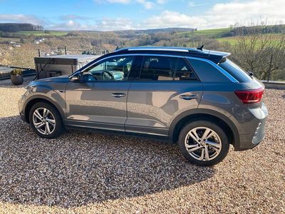 Gebraucht VW T-Roc R-line 150 PS (110 kW) 2022 Grau SUV