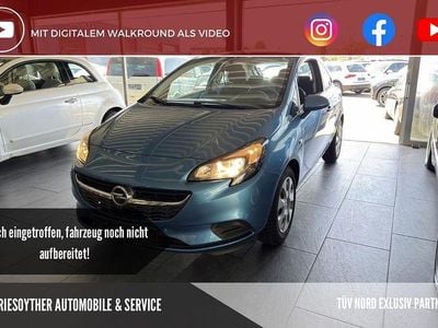 Begagnad Opel Corsa Edition 90 HK (66 kW) 2017 Blå Halvkombi