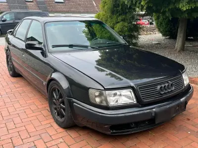 Gebraucht Audi 100 1992 Schwarz Limousine