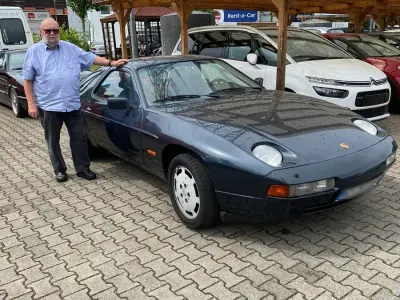 Gebraucht Porsche 928 S4 320 PS (235 kW) 1988 Blau Coupé