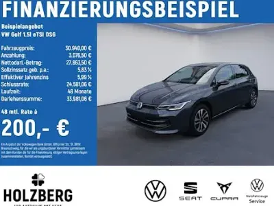 Neu VW Golf VIII 150 PS (110 kW) 2026 Grau Limousine
