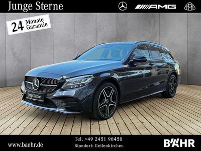 Usata Mercedes C300e AMG line 194 CV (142 kW) 2020 Grigio Station wagon