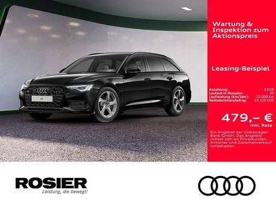 Schwarz / mythosschwarz Gebraucht 2025 Audi A6 Advanced Plus Kombi | 53.220 € (Fairer Preis)
