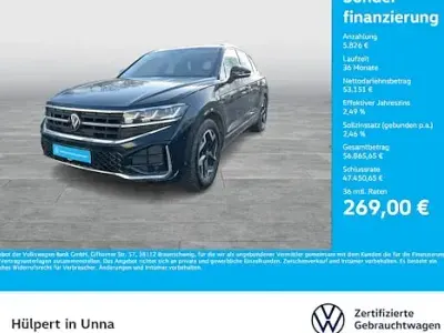 Brugt VW Touareg R-line 231 HK (169 kW) 2025 Sort SUV