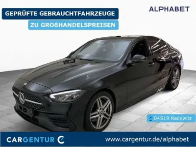Używany Mercedes C220 AMG line 200 KM (147 kW) 2023 Czarny Sedan/Limuzyna