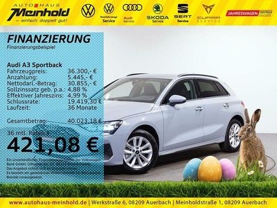 Gebraucht Audi A3 Ambiente 150 PS (110 kW) 2024 Pfeilgrau perleffekt Limousine