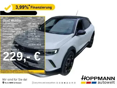Gebraucht Opel Mokka-e Ultimate 100 kW (136 PS) 2022 Jade weiss/arktis weiss SUV