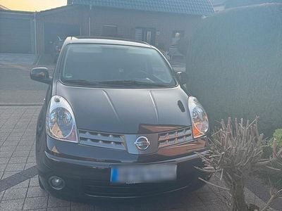 Gebraucht Nissan Note 88 PS (64 kW) 2008 Schwarz Kleinwagen