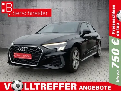 Gebraucht Audi A3 S-Line 150 PS (110 kW) 2022 Schwarz Limousine