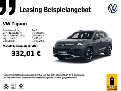 Grau Neu 2025 VW Tiguan R-line SUV | 44.888 € (Fairer Preis)