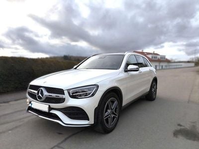 Gebraucht Mercedes GLC220 AMG line 194 PS (142 kW) 2020 Weiß SUV