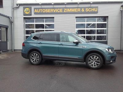 Gebraucht VW Tiguan Allspace Comfortline 200 PS (147 kW) 2020 Blau SUV