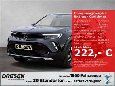 gebraucht Opel Mokka 1.2 Turbo Elegance Navi/LED/Kamera/Parkpilot