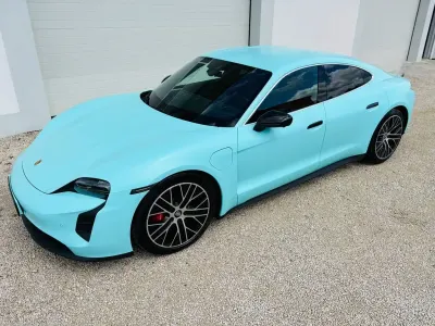 Occasion Porsche Taycan 4S Performance Package 419 kW (571 PK) 2020 Blauw Sedan
