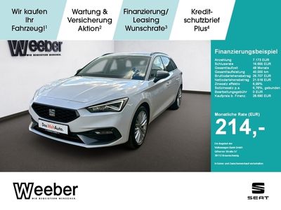 gebraucht Seat Leon Sportstourer FR Navi LED Kamera PDC LM