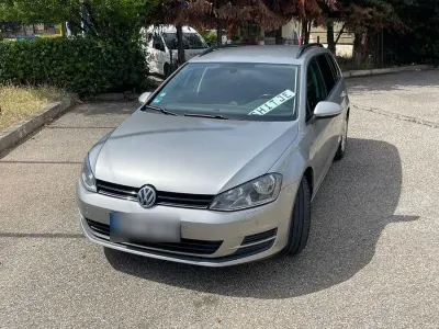 Gebraucht VW Golf VII Trendline 116 PS (85 kW) 2017 Silber Kombi