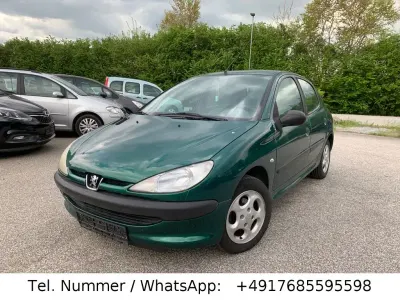 Gebraucht Peugeot 206 Filou 60 PS (44 kW) 2002 Grün Limousine
