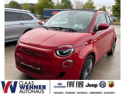 Gebraucht Fiat 500e 86 kW (118 PS) 2022 Rot Cabrio