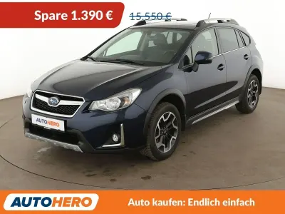 Käytetty Subaru XV Exclusive+ 150 HP (110 kW) 2016 Sininen Katumaasturi