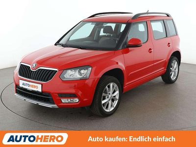 Usata Skoda Yeti Style 125 CV (91 kW) 2016 Rosso SUV