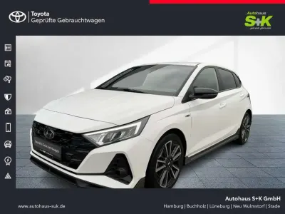 Gebraucht Hyundai i20 N Line 101 PS (74 kW) 2022 Weiß Kleinwagen