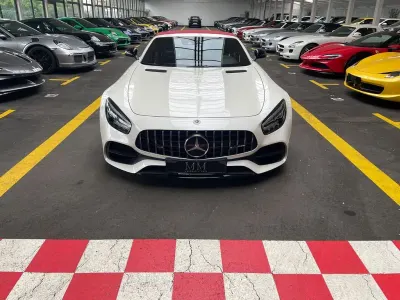 Usata Mercedes AMG GT AMG 557 CV (409 kW) 2019 Bianco Cabrio