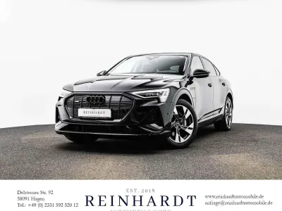 Gebraucht Audi e-tron Sportback S-Line 230 kW (313 PS) 2022 Mythosschwarz metallic SUV
