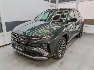 Neu Hyundai Tucson Blackline 150 PS (110 kW) 2026 Cypress green t2p SUV
